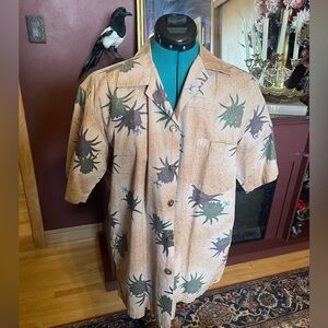 Vintage Kamehameha tiki shirt